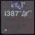 Сопроцессор 387 Intel DX-16-33 A80387DX-16-33 USA керамика "!"