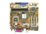 Материнская плата S-775 Fujitsu-Siemens Scenic D2140-B22 GS 2, SIS/SVGA/2xDDR1/3xPCI/Sb/Lan/mATX "!"