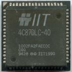Сопроцессор 387 IIT 4C87DLC-40 Philippines пластик "!"