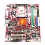 Материнская плата S-478 MSI VIA MS-6787 VER,2 P4M266A/2xDDR/SVGA/Sb ATX, без планки "!"