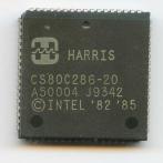 Процессор 286 Harris 20MHz CS80C286-20 68-pin PLCC "!"
